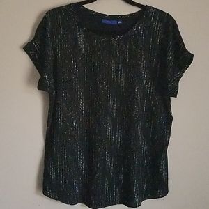 APT 9 | Black Dressy Tee